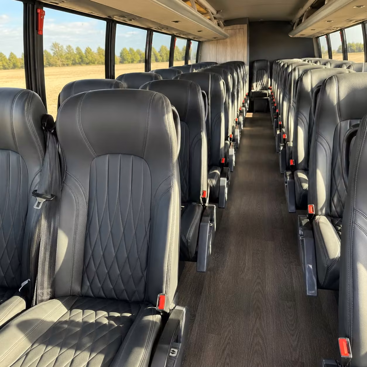25 passenger minibus inside