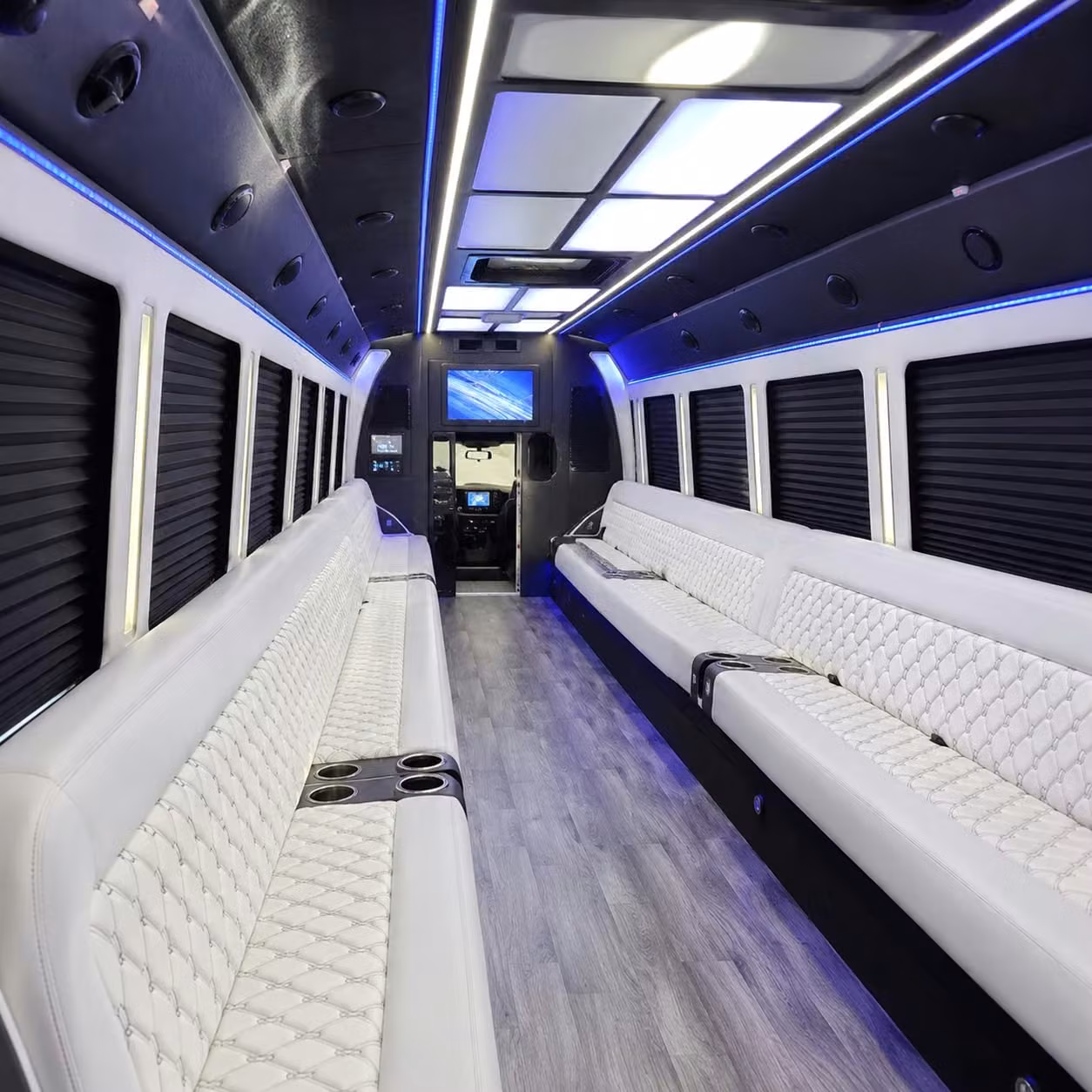 party bus interior